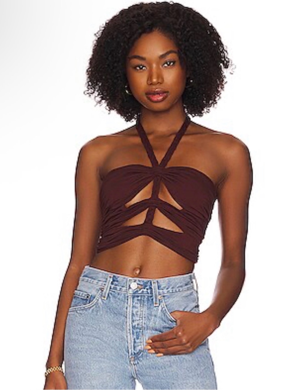 H:our Kayla crop top